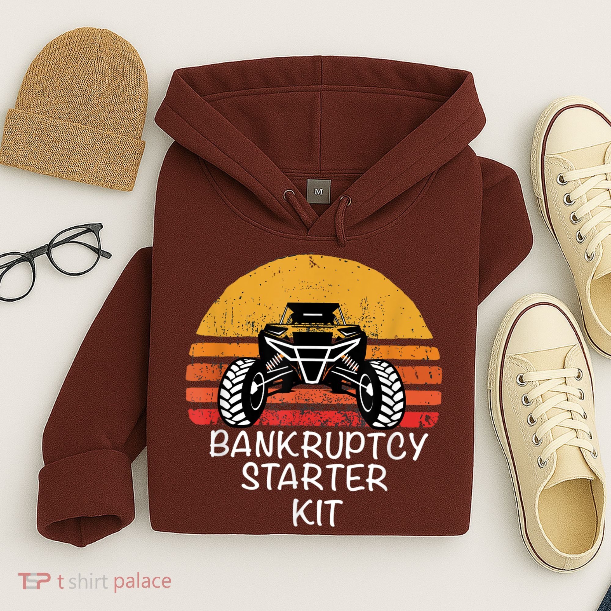 UTV SXS ATV FUNNY SIDE BY SIDE BK STARTER KIT Hoodie