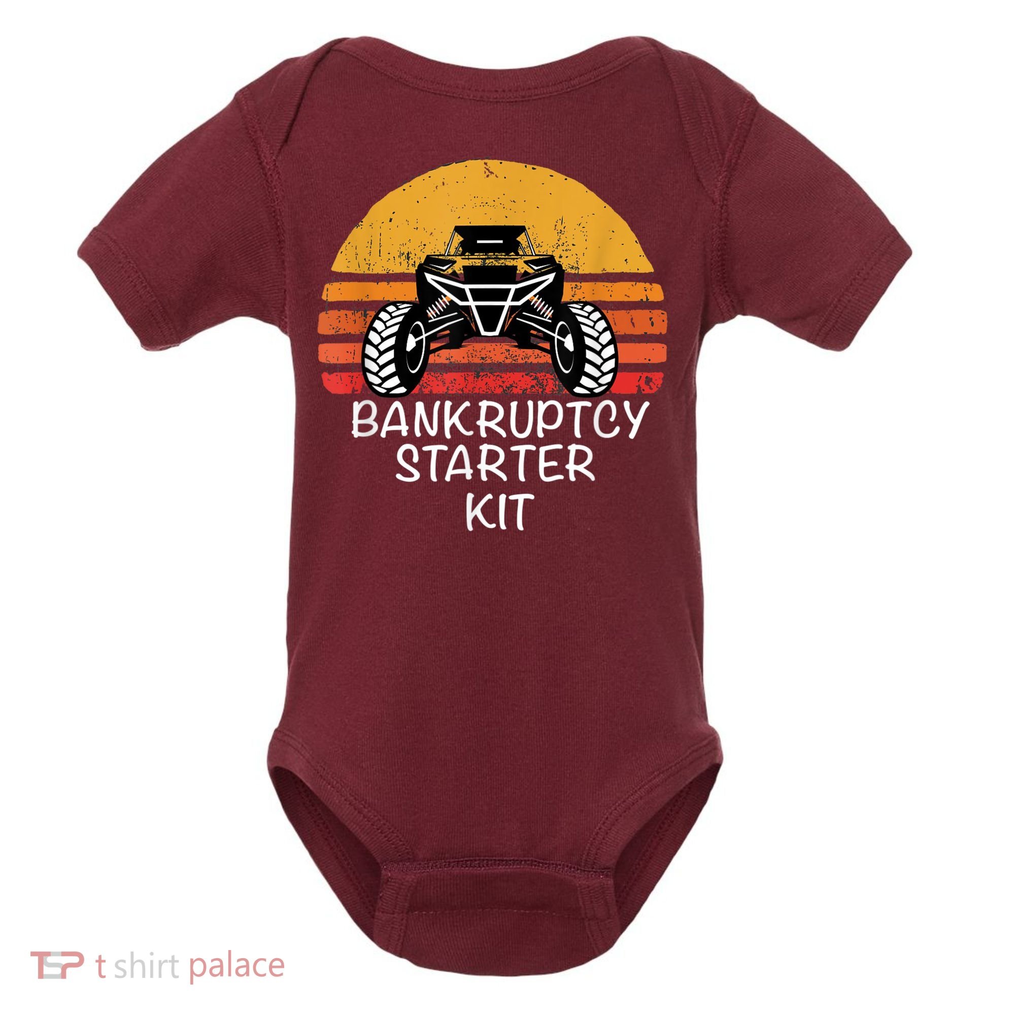 UTV SXS ATV FUNNY SIDE BY SIDE BK STARTER KIT Baby Bodysuit