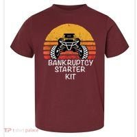 UTV SXS ATV FUNNY SIDE BY SIDE BK STARTER KIT Toddler T-Shirt thumb 0