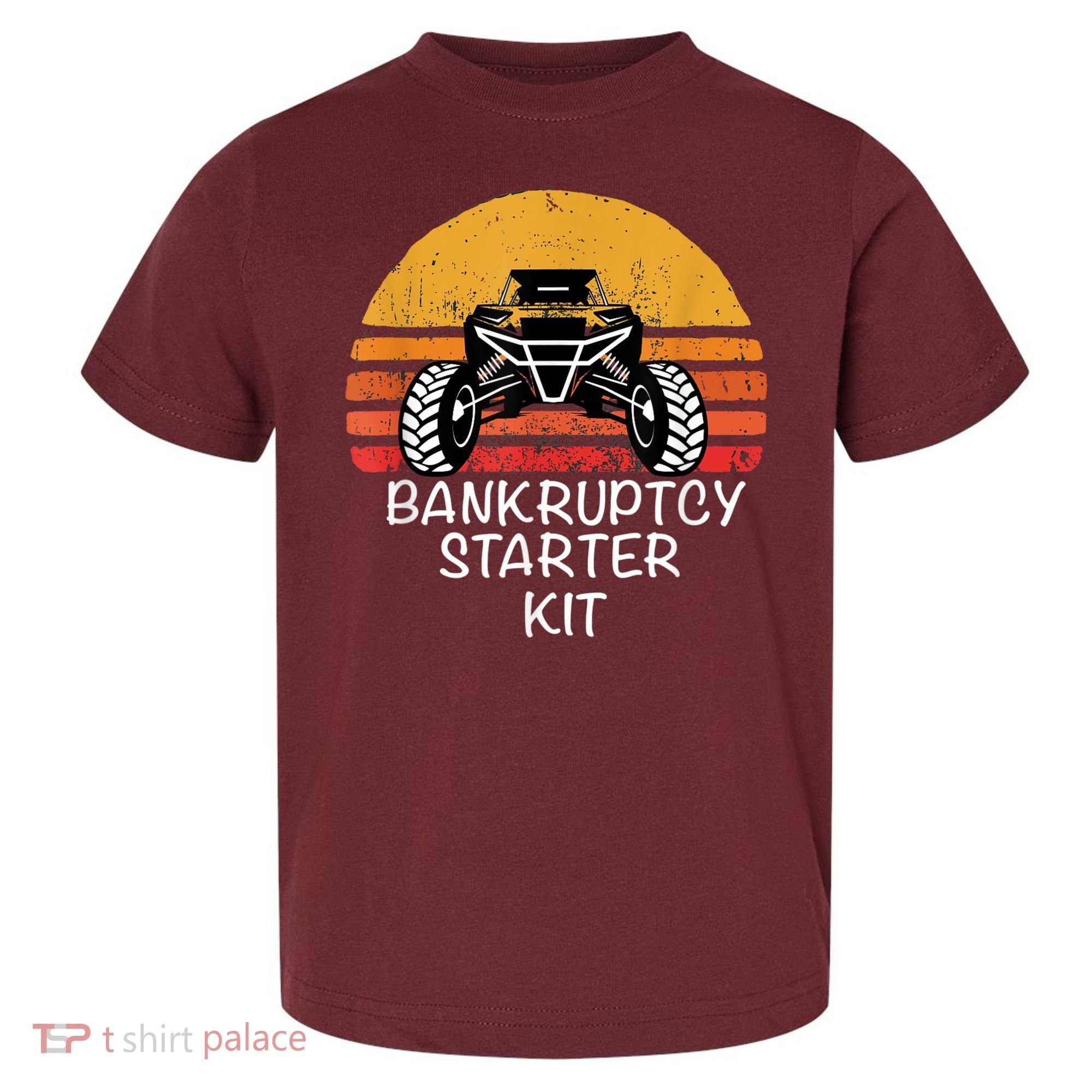 UTV SXS ATV FUNNY SIDE BY SIDE BK STARTER KIT Toddler T-Shirt