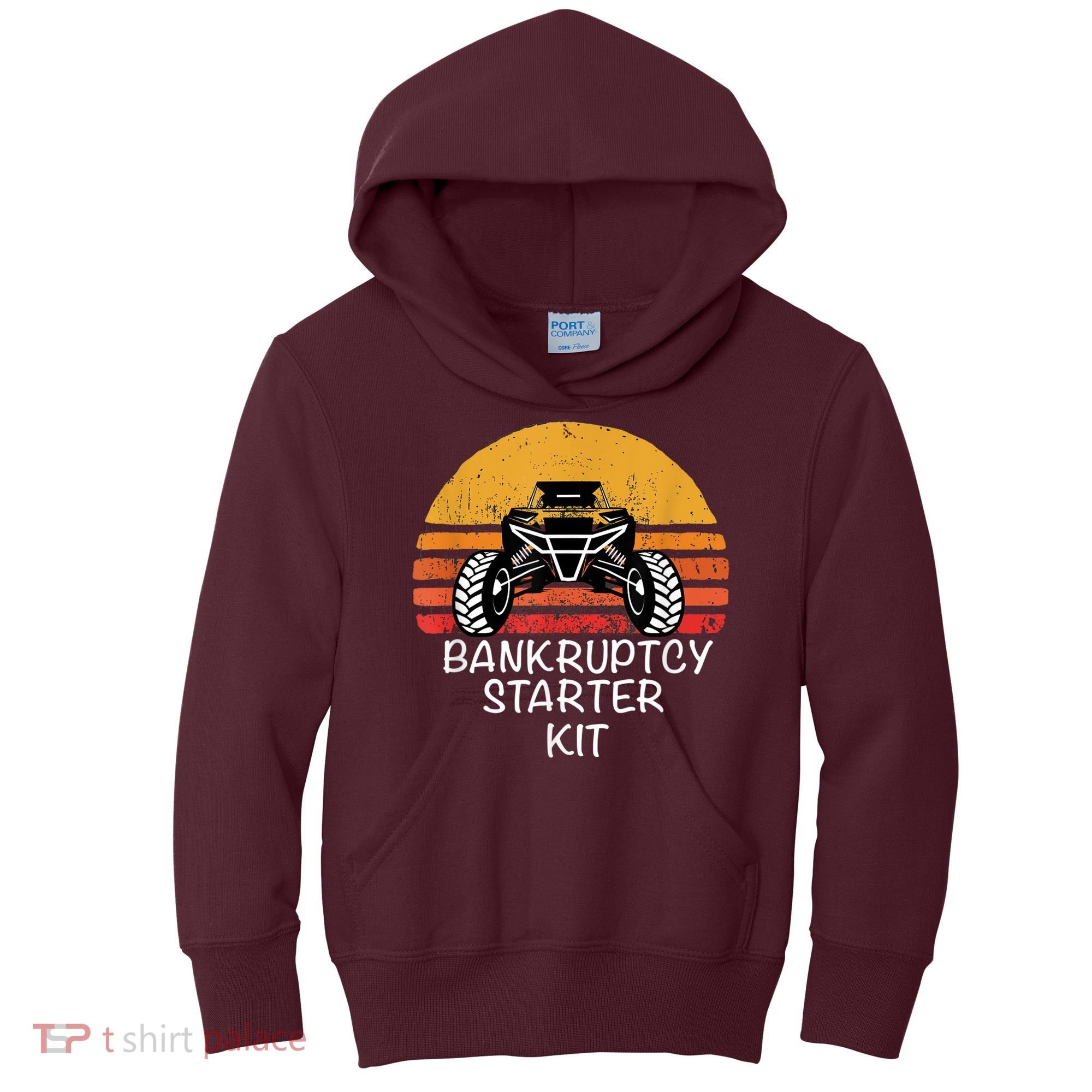 UTV SXS ATV FUNNY SIDE BY SIDE BK STARTER KIT Kids Hoodie