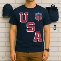 USA Soccer American Team Jersey T-Shirt thumb 6