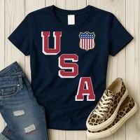 USA Soccer American Team Jersey Women's T-Shirt thumb 3