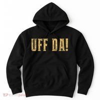 UFFDA Scandinavian American Exclamation Norwegian Hoodie thumb 0
