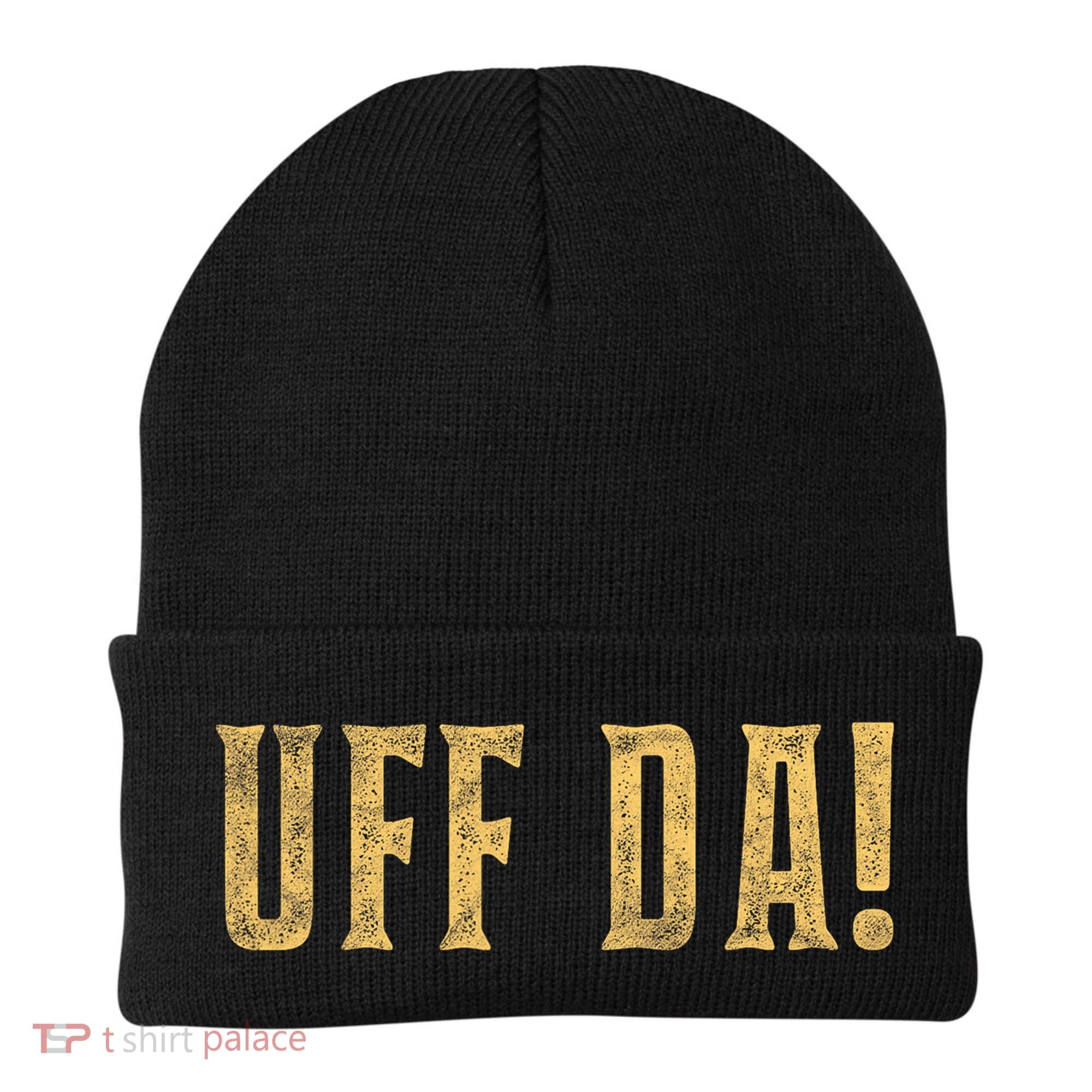UFFDA Scandinavian American Exclamation Norwegian Beanie