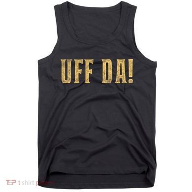UFFDA Scandinavian American Exclamation Norwegian Tank Top