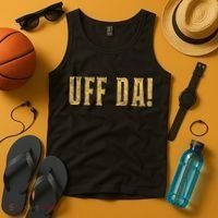 UFFDA Scandinavian American Exclamation Norwegian Tank Top thumb 4