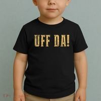 UFFDA Scandinavian American Exclamation Norwegian Toddler T-Shirt thumb 2