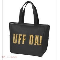 UFFDA Scandinavian American Exclamation Norwegian Tote Bag thumb 3
