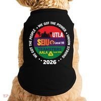 UTLA SEIU AALA Labor Movement Doggie Tank thumb 0