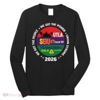 UTLA SEIU AALA Labor Movement Long Sleeve Shirt thumb 0