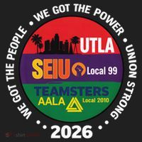 UTLA SEIU AALA Labor Movement Beanie thumb 2