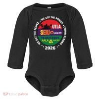 UTLA SEIU AALA Labor Movement Baby Long Sleeve Bodysuit thumb 0