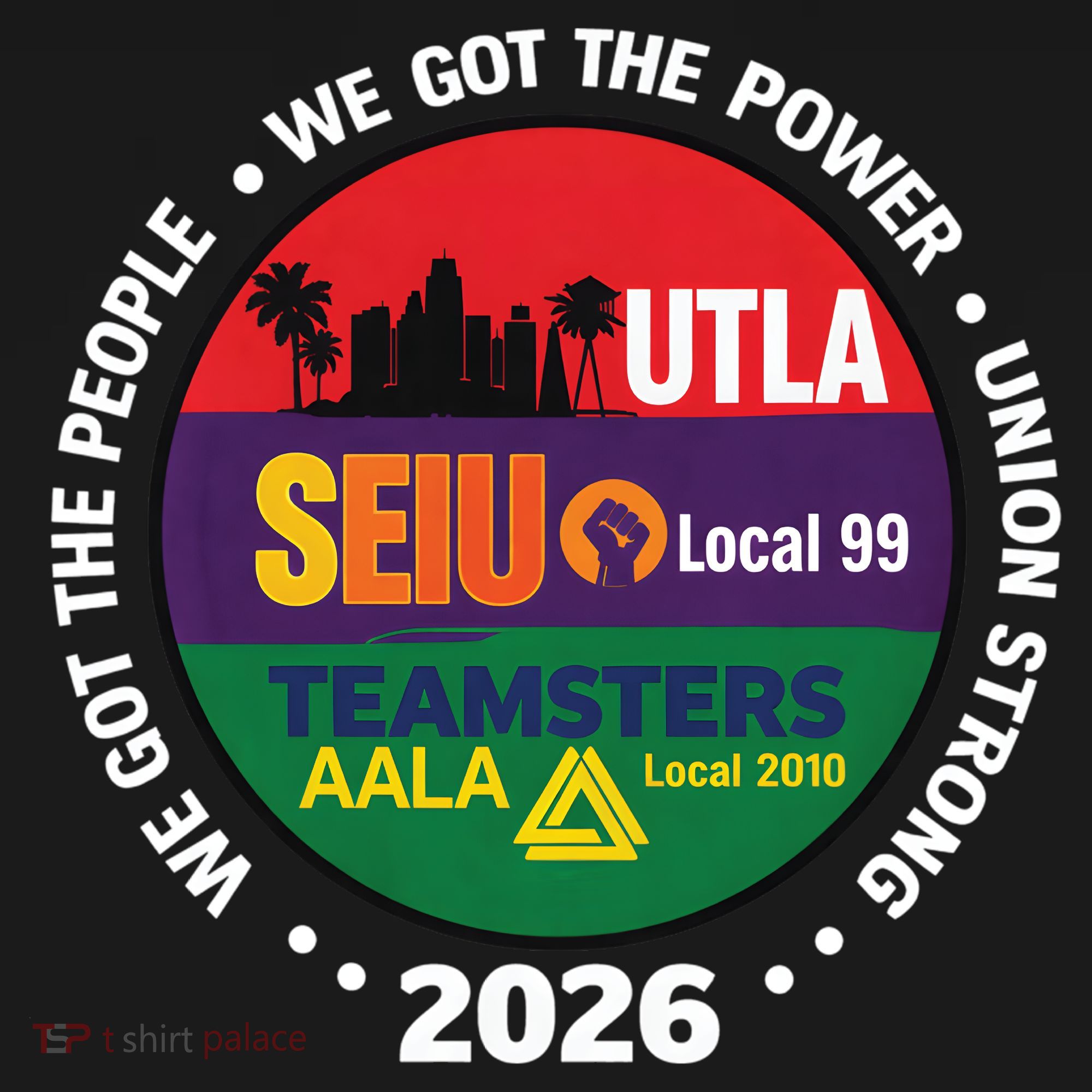 UTLA SEIU AALA Labor Movement Baby Long Sleeve Bodysuit