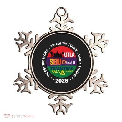 UTLA SEIU AALA Labor Movement Ornament