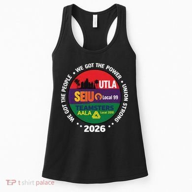 UTLA SEIU AALA Labor Movement Women's Tank Top