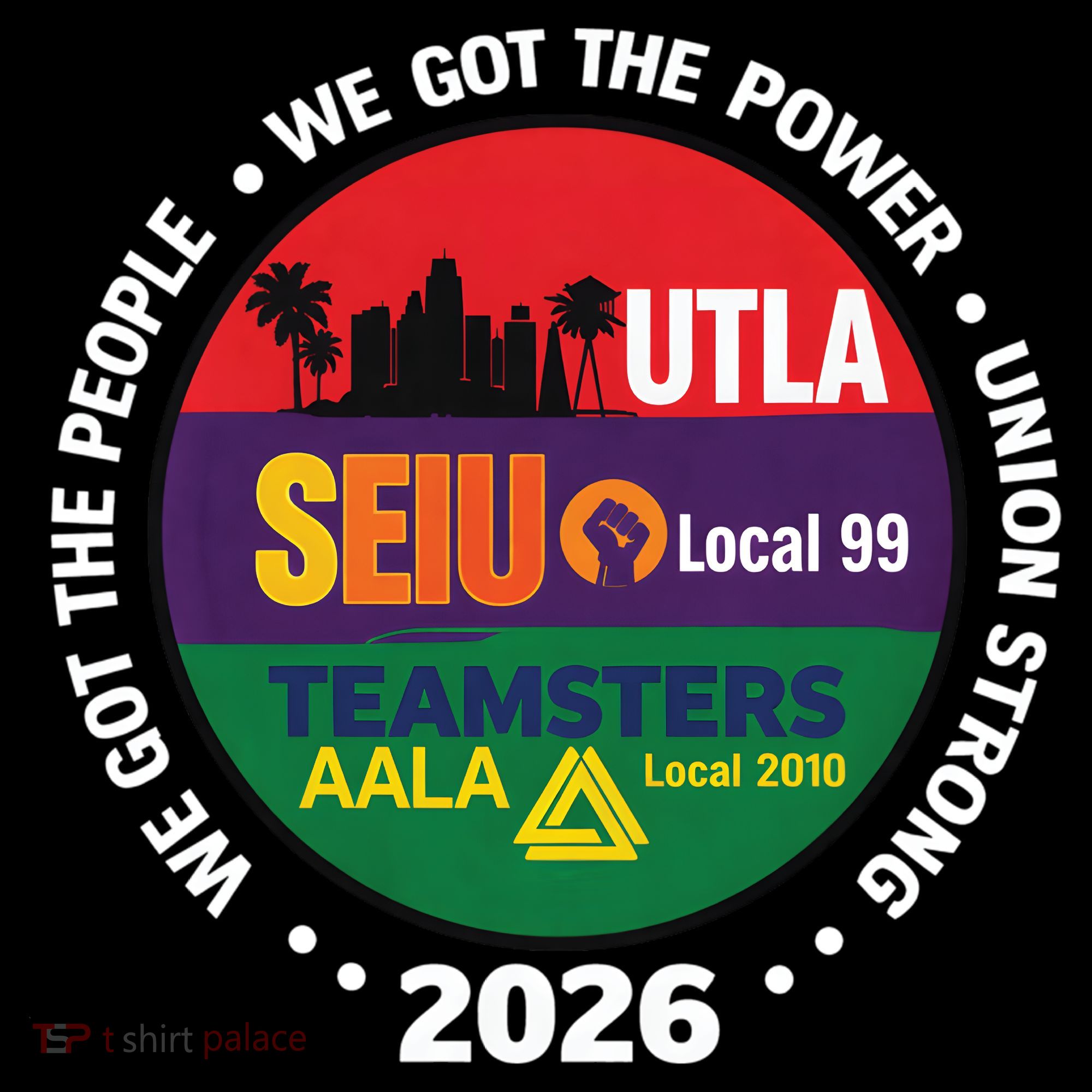 UTLA SEIU AALA Labor Movement Women's Tank Top