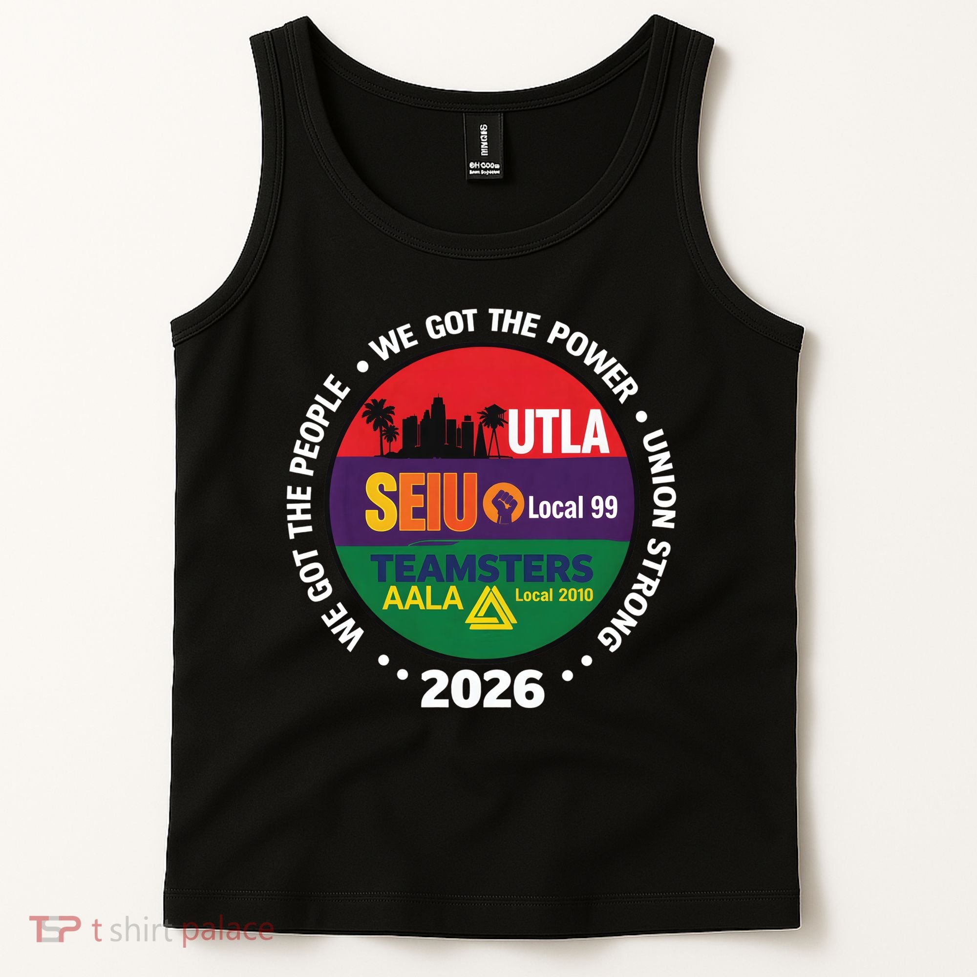 UTLA SEIU AALA Labor Movement Tank Top