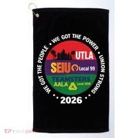 UTLA SEIU AALA Labor Movement Golf Towel thumb 0