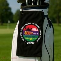 UTLA SEIU AALA Labor Movement Golf Towel thumb 2