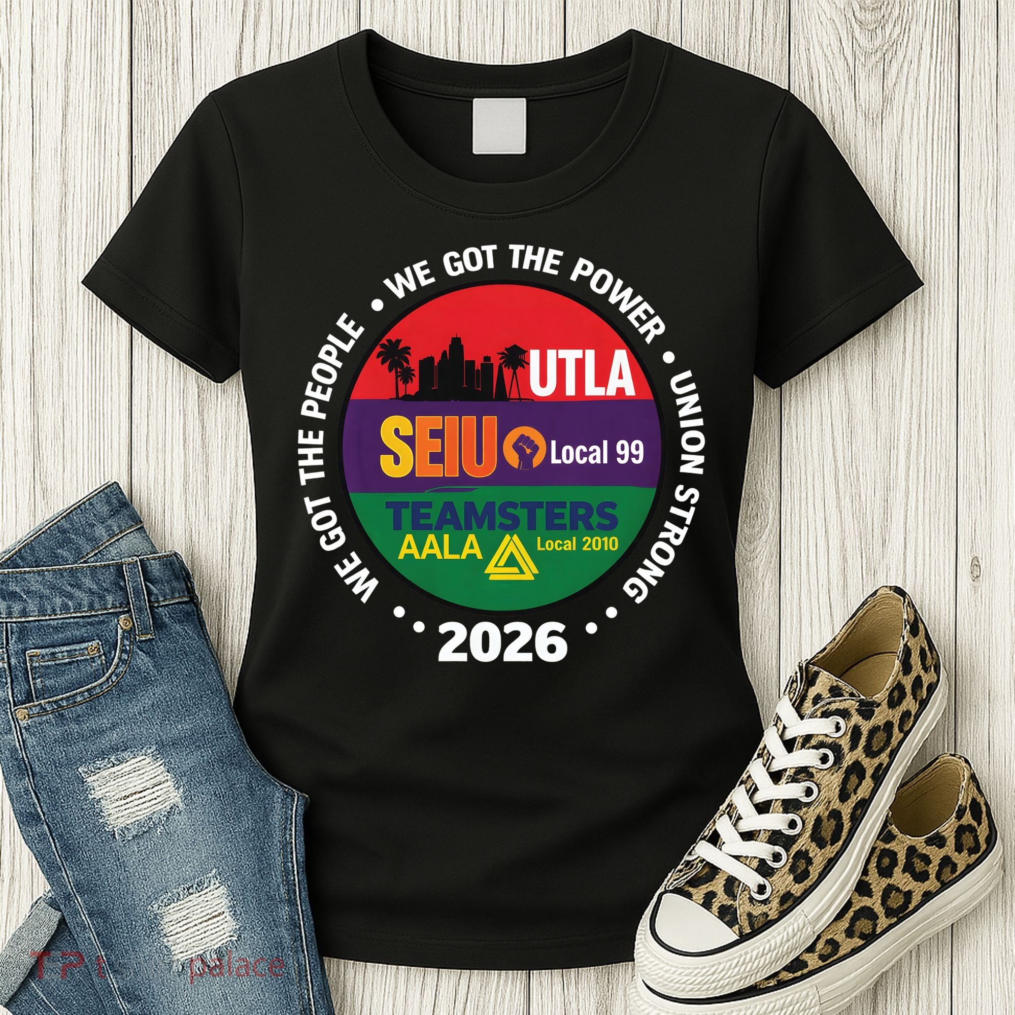 UTLA SEIU AALA Labor Movement Women's T-Shirt