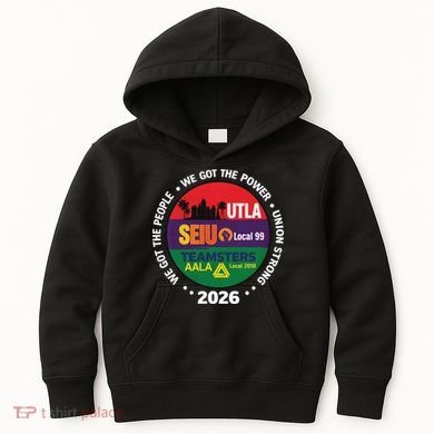 UTLA SEIU AALA Labor Movement Kids Hoodie