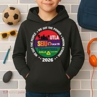 UTLA SEIU AALA Labor Movement Kids Hoodie thumb 2