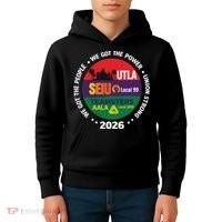 UTLA SEIU AALA Labor Movement Kids Hoodie thumb 4