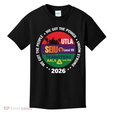 UTLA SEIU AALA Labor Movement Kids T-Shirt