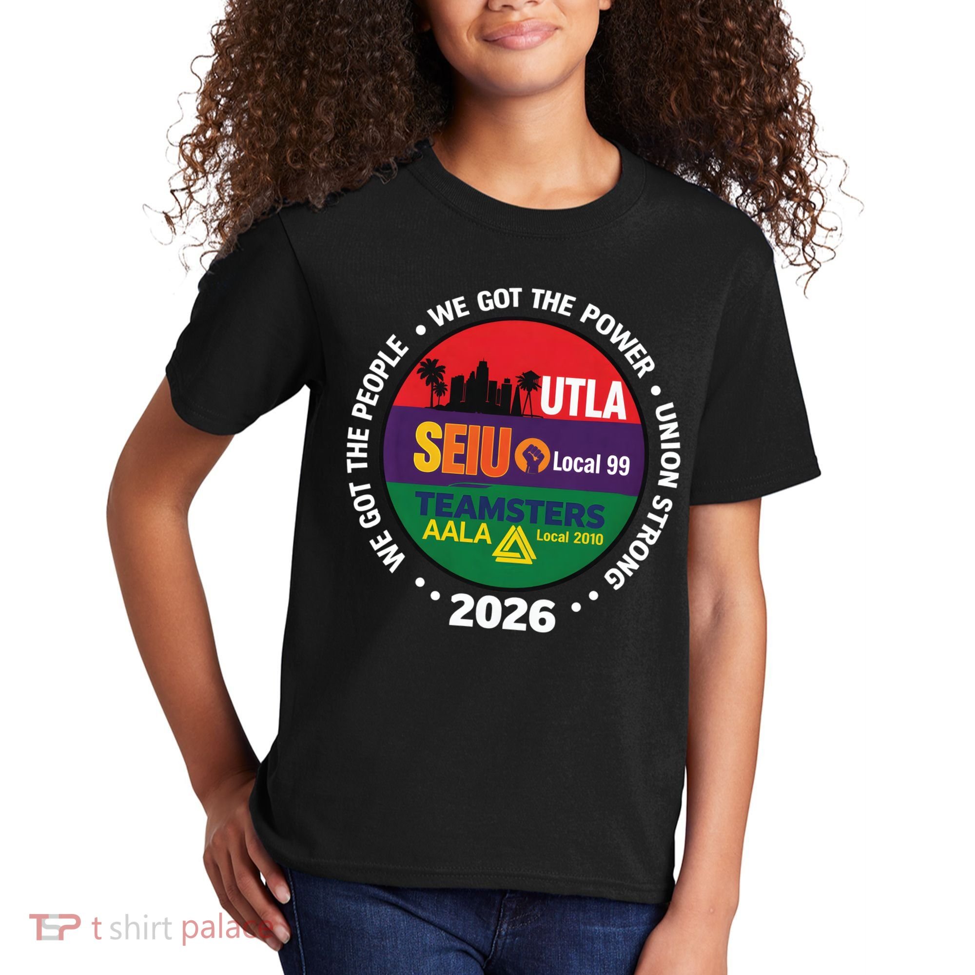 UTLA SEIU AALA Labor Movement Kids T-Shirt