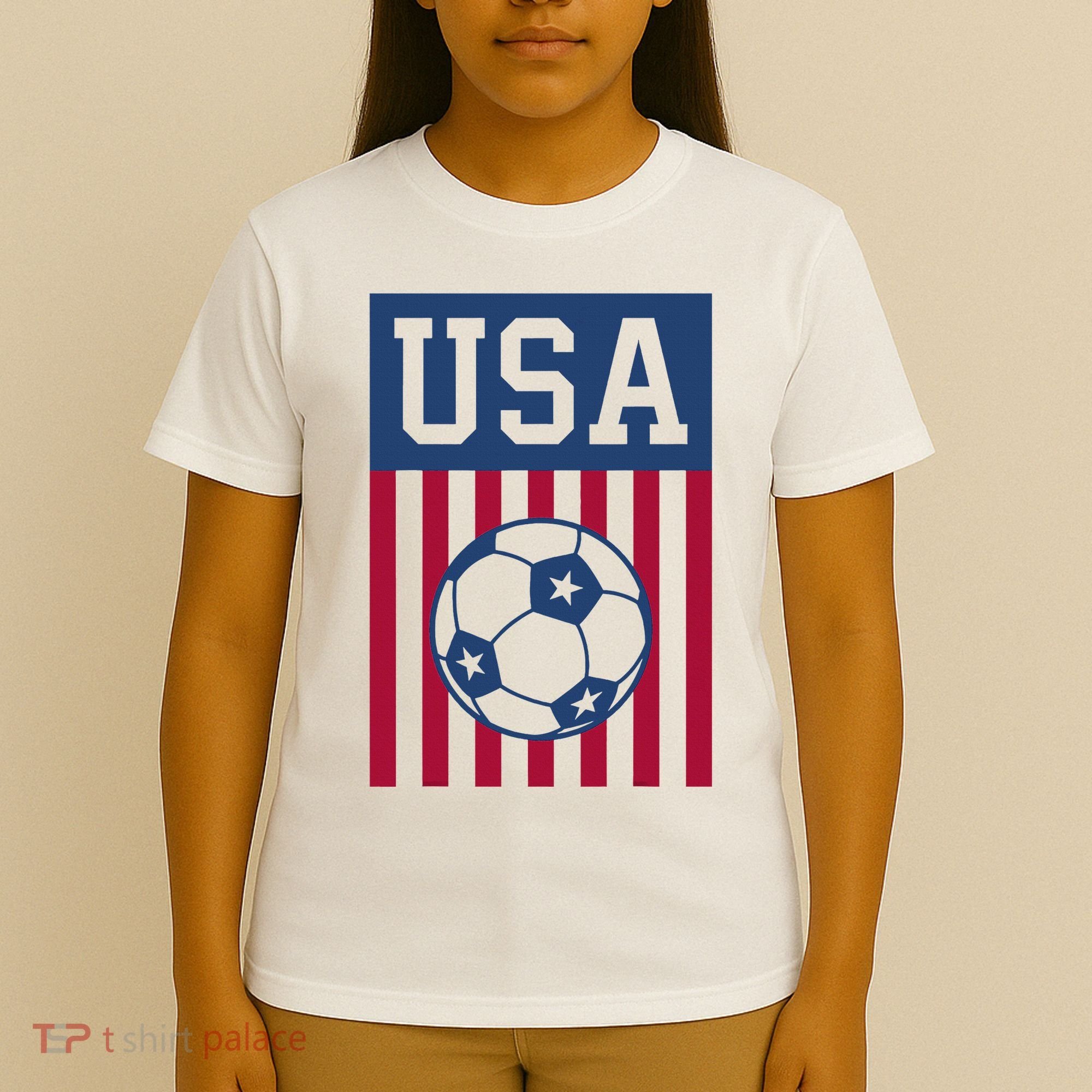 Usa Soccer American Soccer Fan T-Shirt
