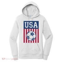 Usa Soccer American Soccer Fan Women's Hoodie thumb 0