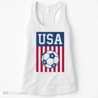 Usa Soccer American Soccer Fan Women's Tank Top thumb 0