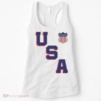 USA Soccer American Team Jersey Women's Tank Top thumb 0