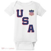 USA Soccer American Team Jersey Baby Bodysuit thumb 0