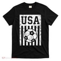 Usa Soccer American Flag American Soccer Fan T-Shirt thumb 0