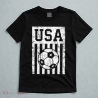 Usa Soccer American Flag American Soccer Fan T-Shirt thumb 5