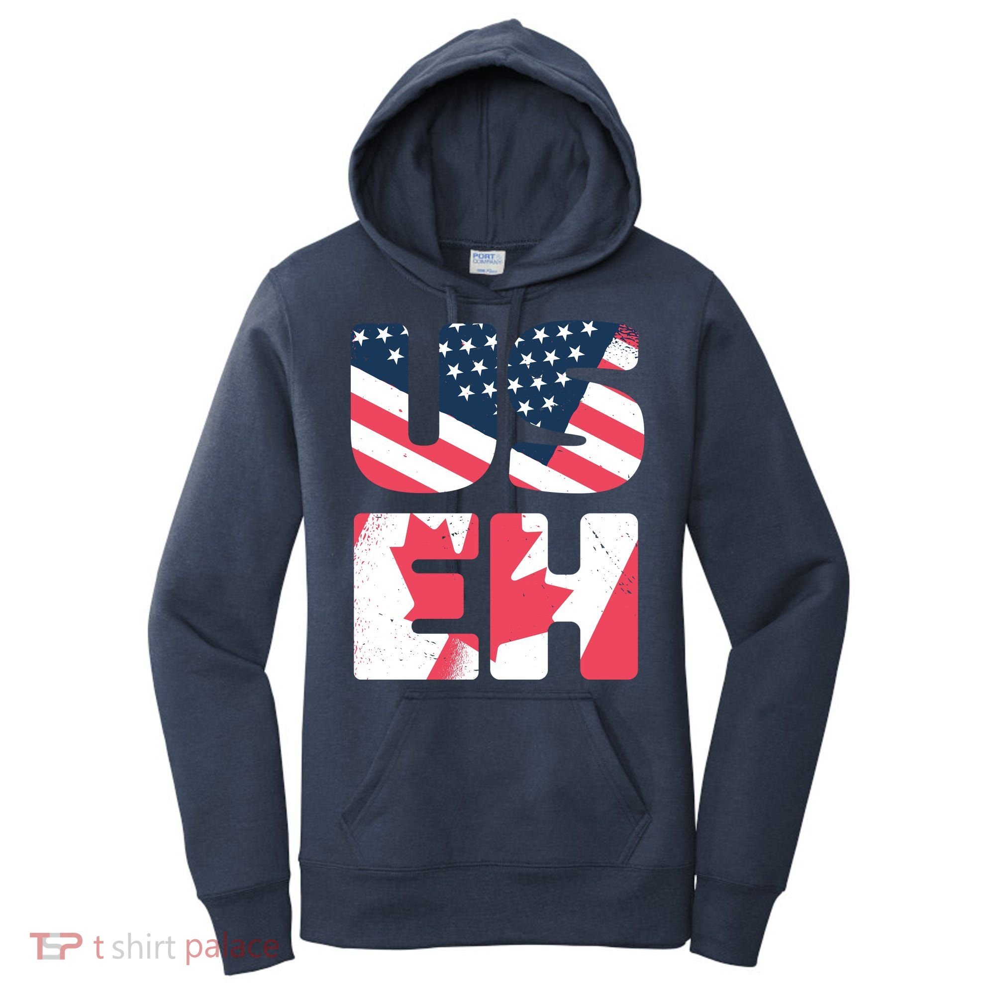 United States And Canada Saying Women's Hoodie