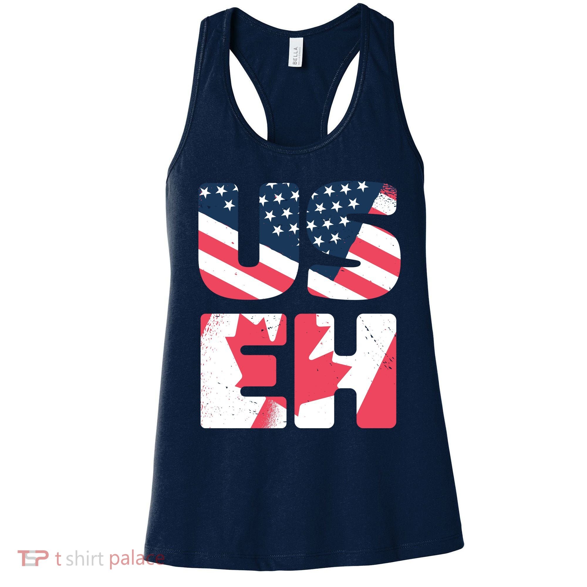 United States And Canada Saying Women's Tank Top