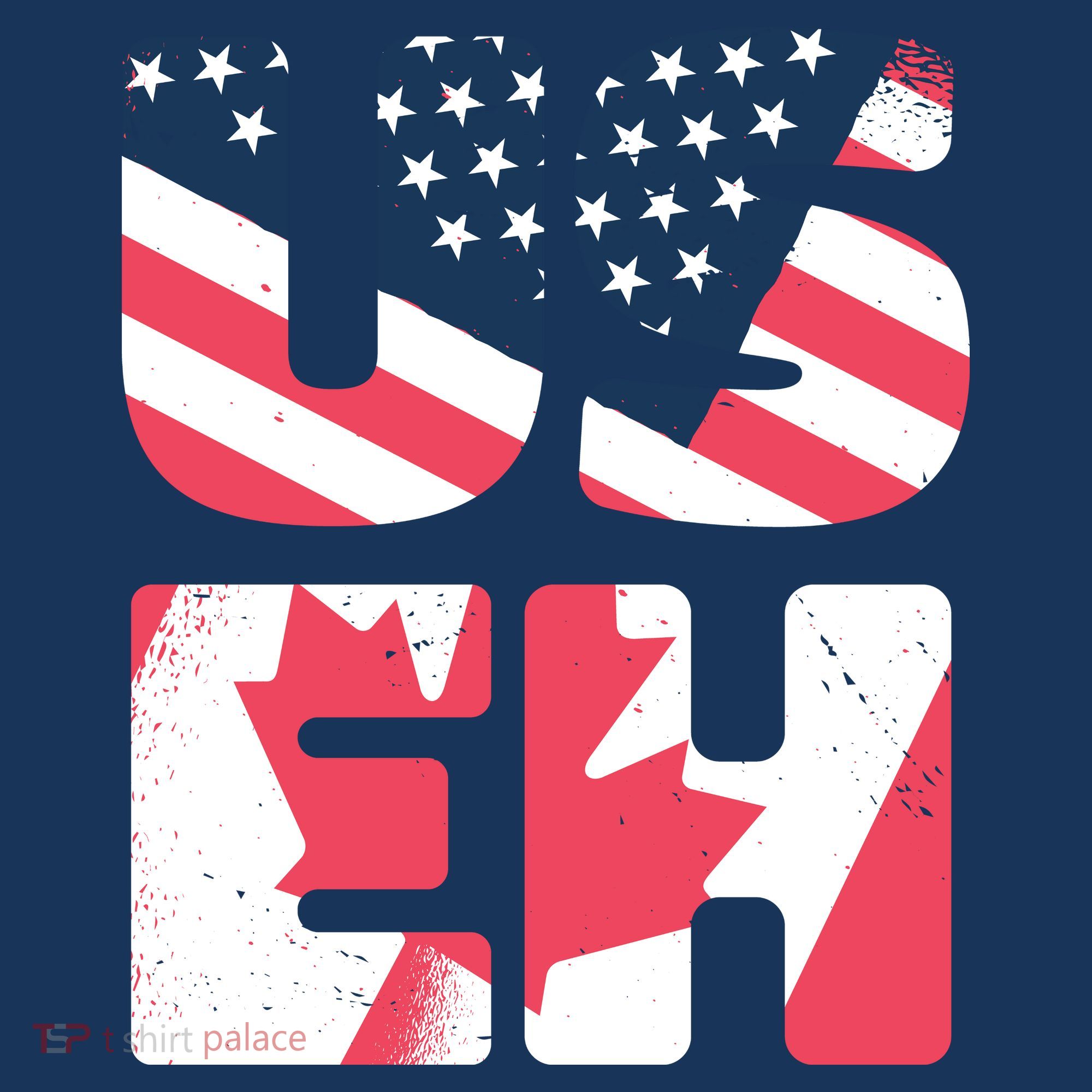 United States And Canada Saying Hat