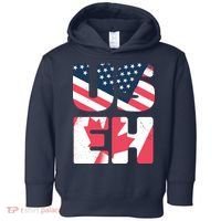 United States And Canada Saying Toddler Hoodie thumb 0