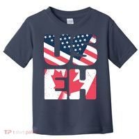 United States And Canada Saying Toddler T-Shirt thumb 0