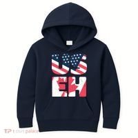 United States And Canada Saying Kids Hoodie thumb 0