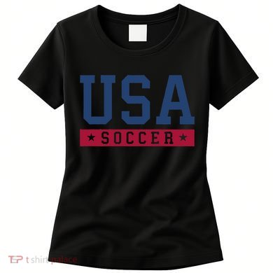 Usa Soccer American Soccer Fan Women's T-Shirt