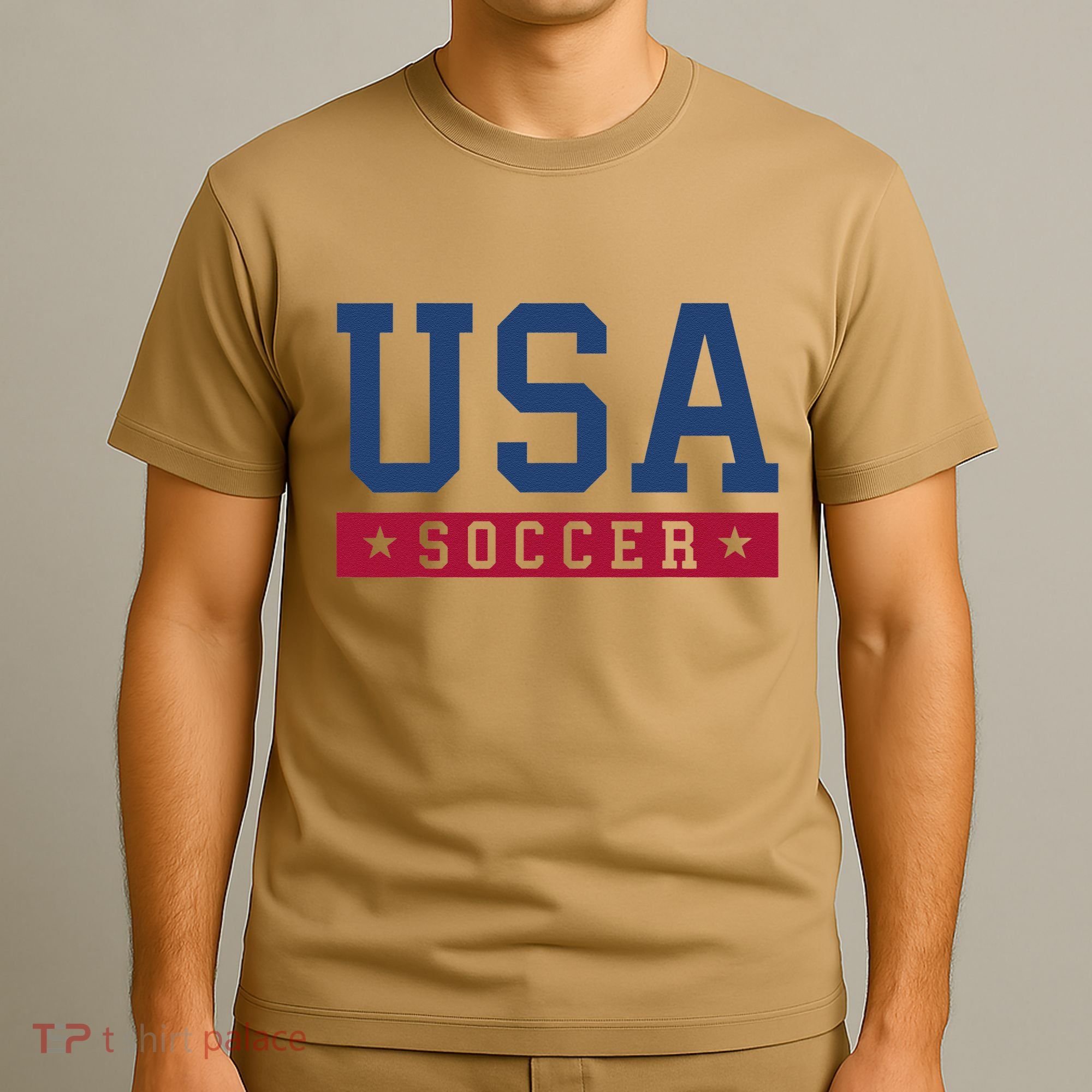 Usa Soccer American Soccer Fan T-Shirt