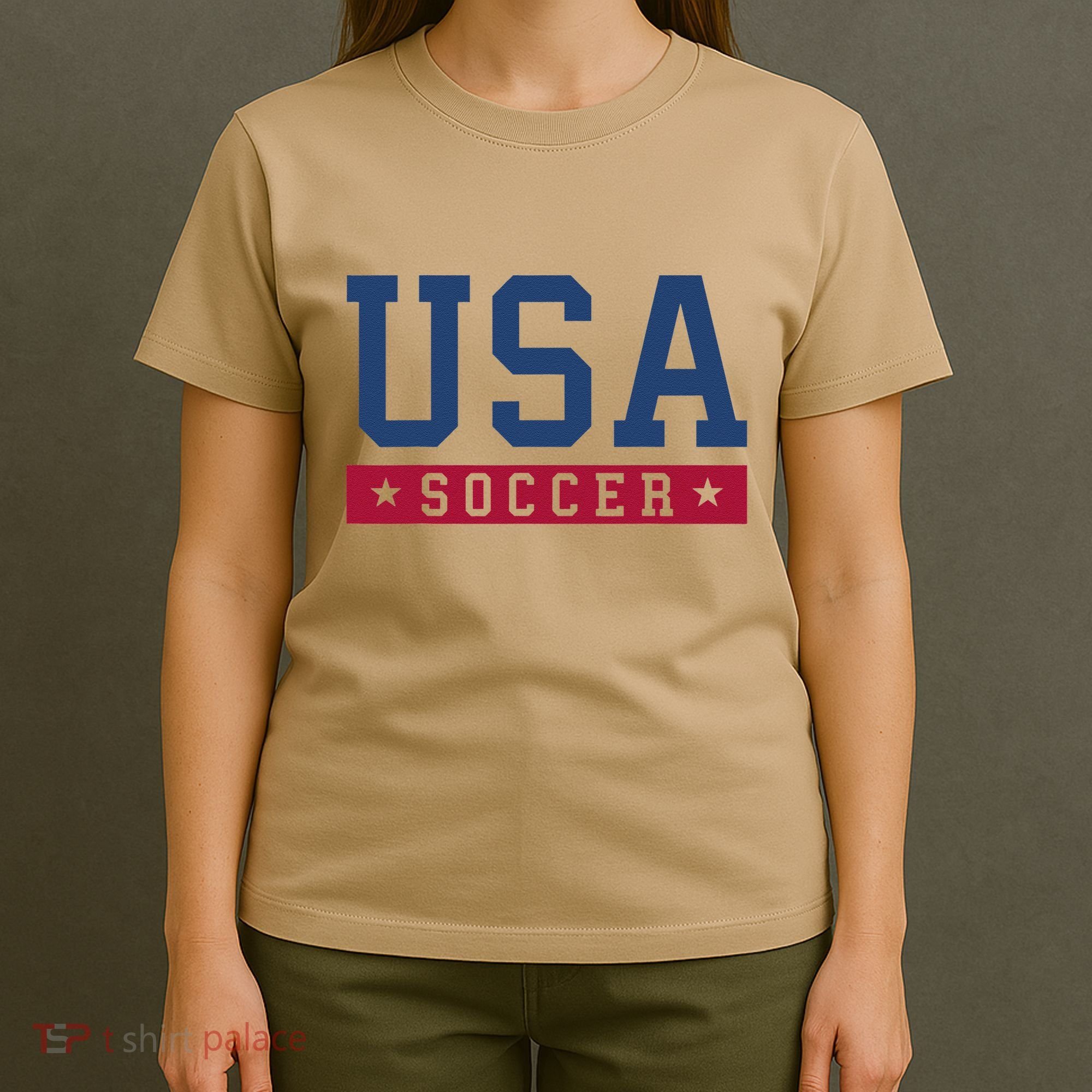 Usa Soccer American Soccer Fan T-Shirt