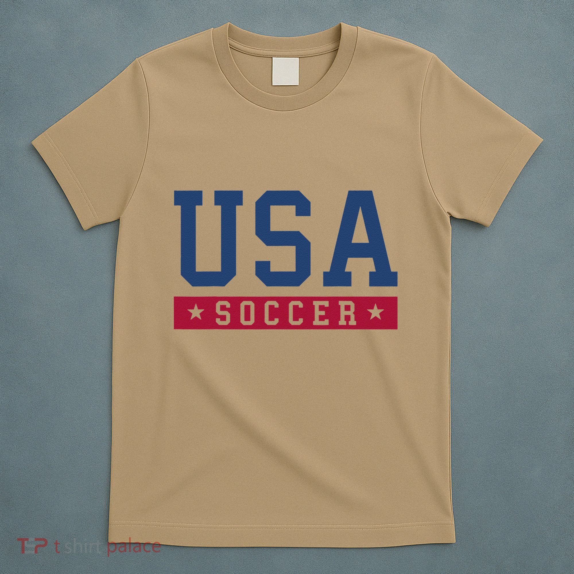 Usa Soccer American Soccer Fan T-Shirt