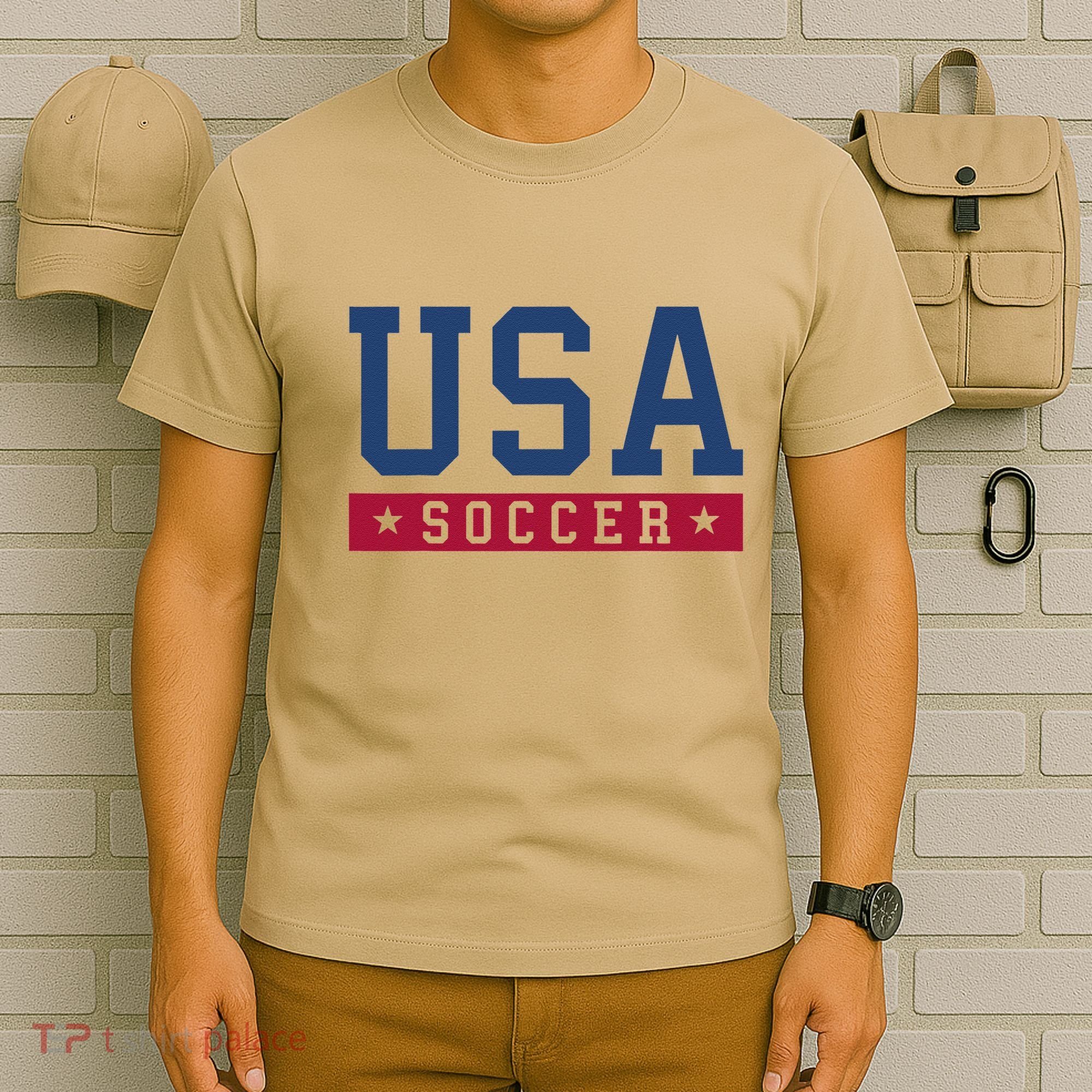 Usa Soccer American Soccer Fan T-Shirt