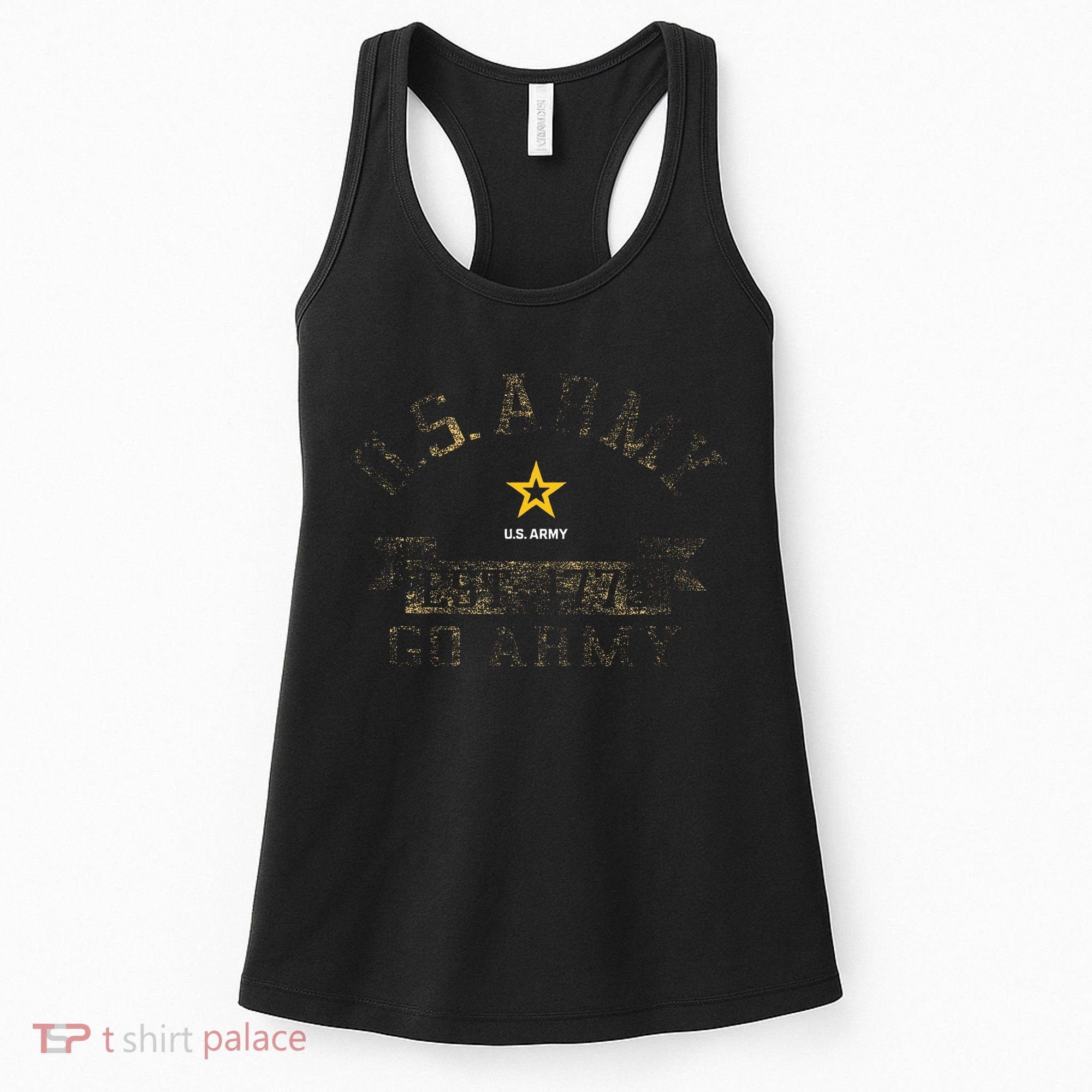 United States Army Military Retired Shield Green Women's Tank Top