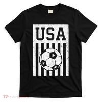 USA Soccer American Flag Soccer Fan T-Shirt thumb 0